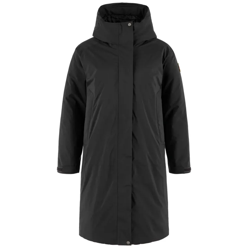 Fjallraven Women's Övik GTX Padded Parka in Black