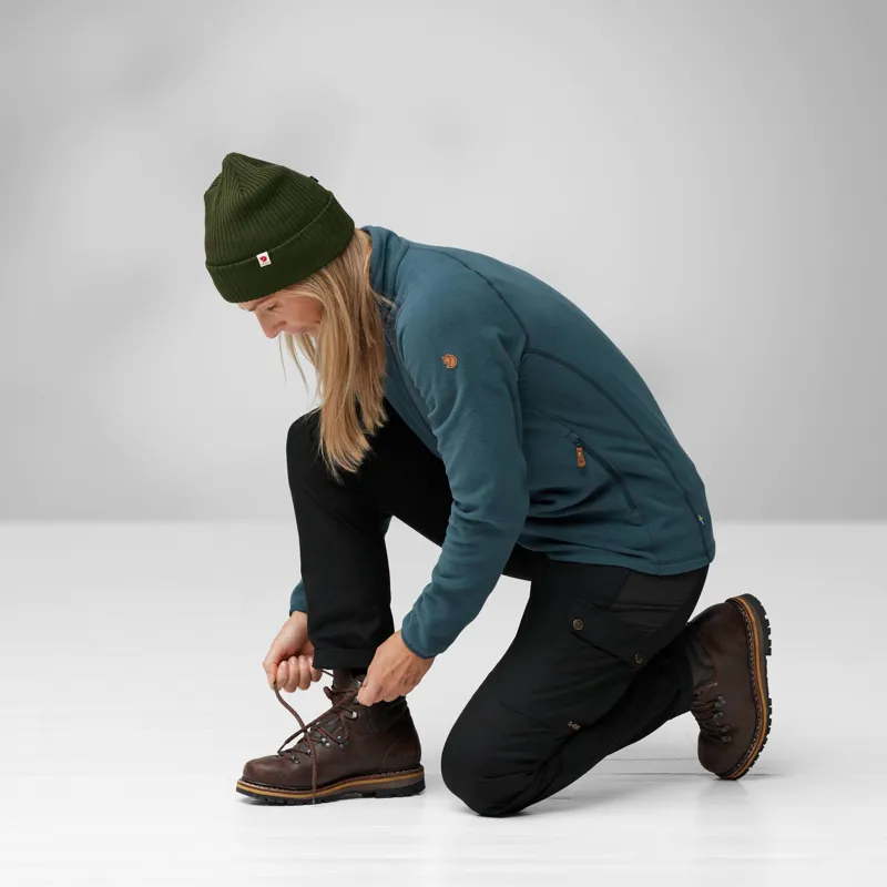 Fjallraven Women's Övik Lite Fleece Jacket in Mountain Blue-5