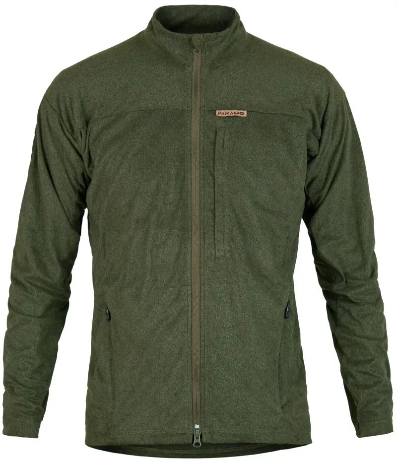Paramo Men's Bentu Fleece Jacket in Moss