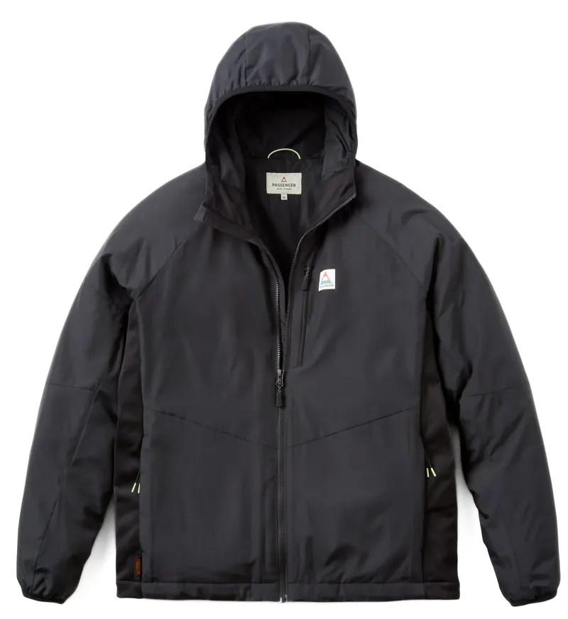 Passenger Men's Daybreak Lightweight Recycled Thermore Insulated Jacket in Black