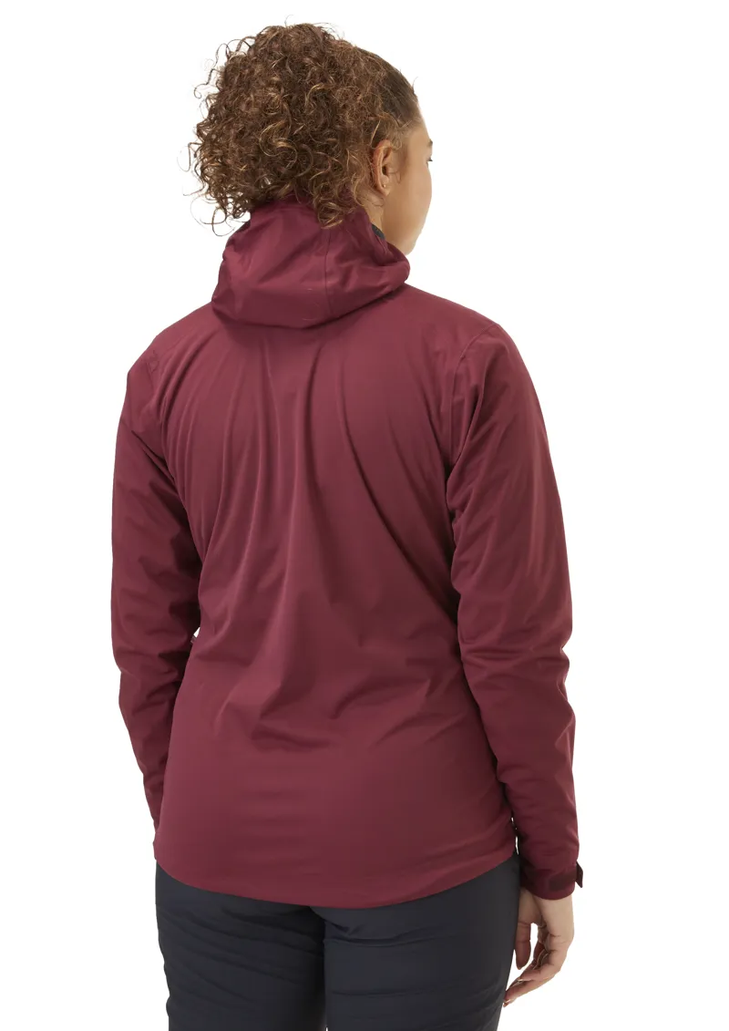 Rab Women's Kinetic 2.0 Jacket in Deep Heather-2