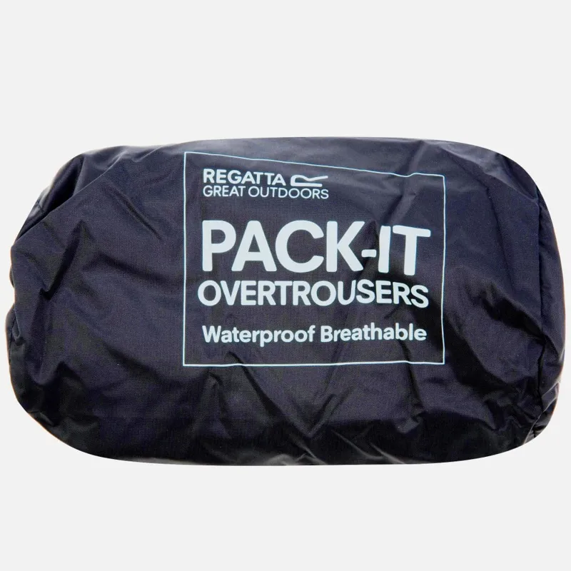 Regatta Kid's Pack It Overtrousers in Midnight-4