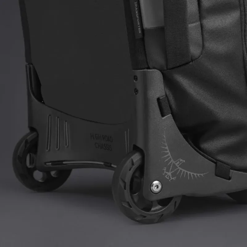 Osprey Transporter Wheeled Carry On in Raven Black/Black-6
