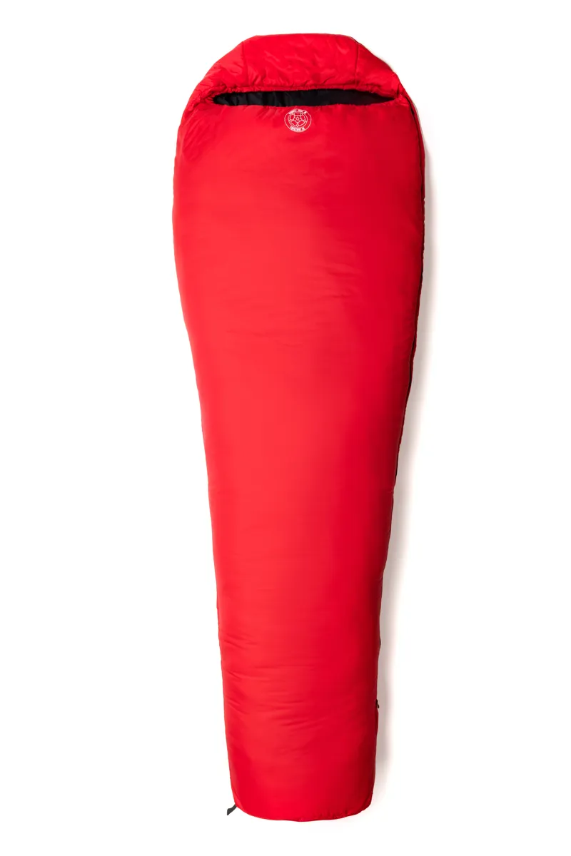 Snugpak Softie 3 Solstice Left-Hand Zip WGTE in Red/Black