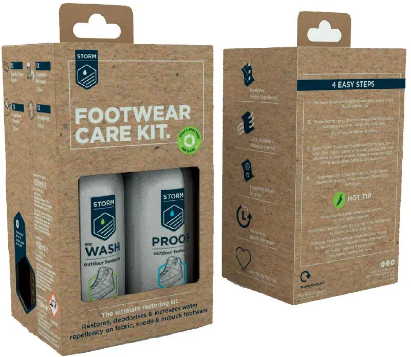 Storm Footwear Wash And Care Kit