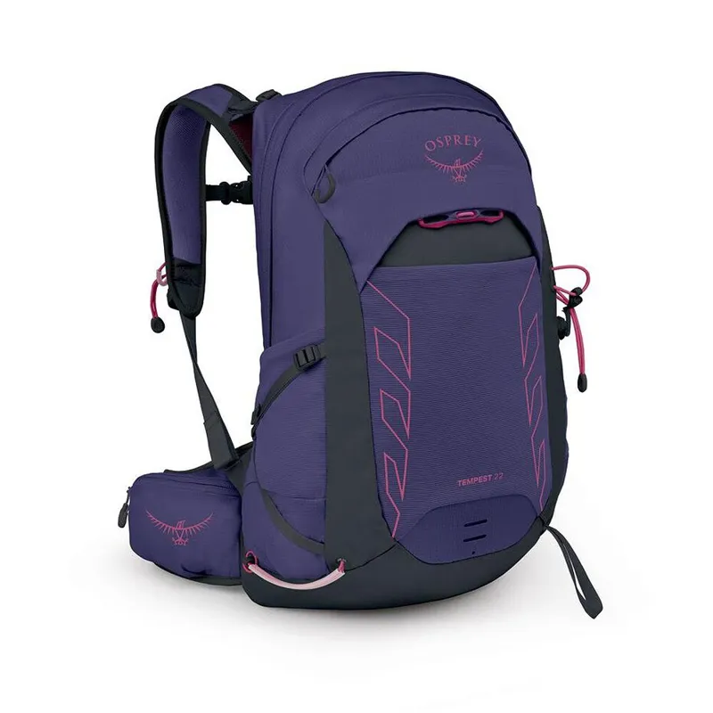 Osprey Tempest 22 in Deep Fig/Hotspot Pink