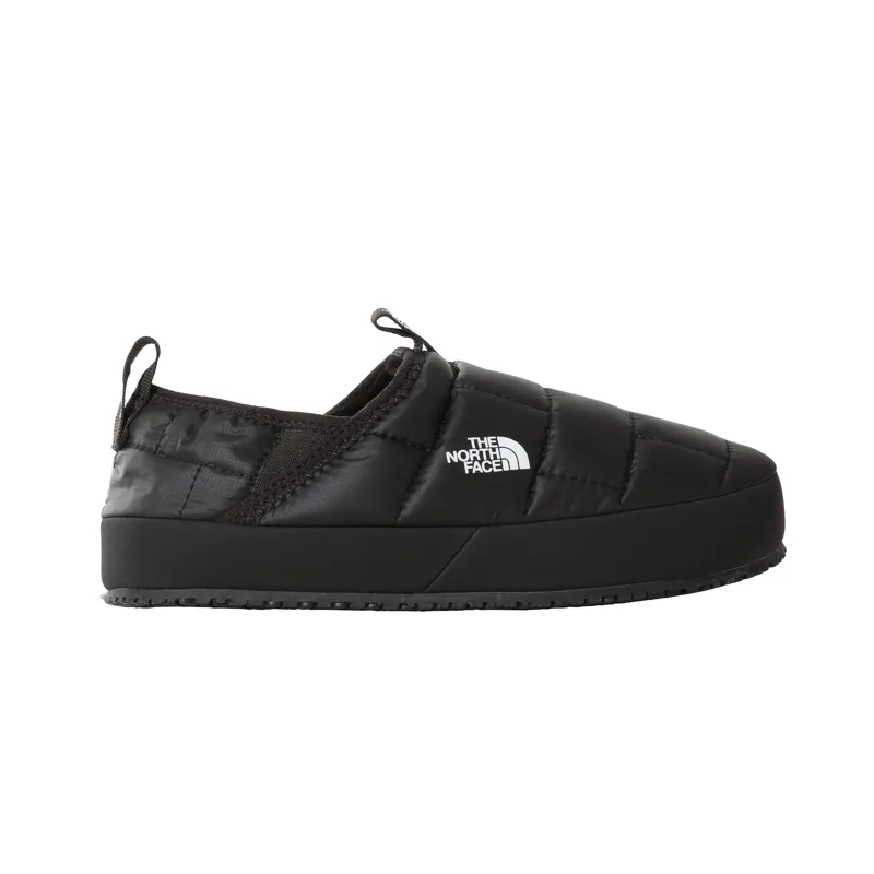 The North Face Teen's Thermoball Traction Mule II in Black/White-1