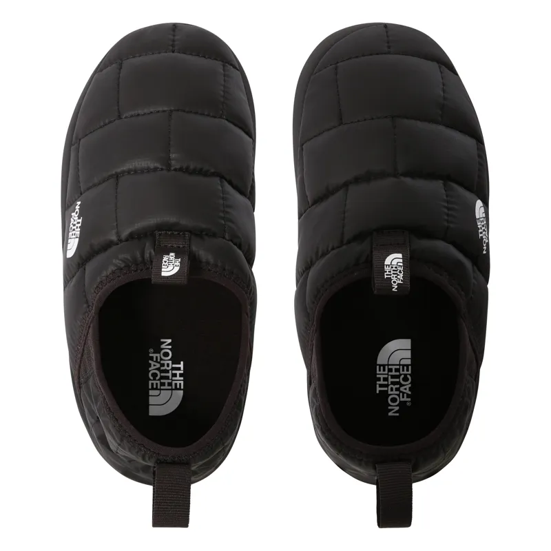 The North Face Teen's Thermoball Traction Mule II in Black/White-3