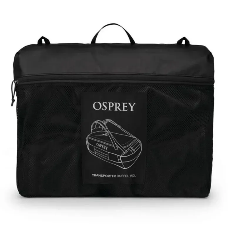 Osprey Transporter 150 in Raven Black/Black-4