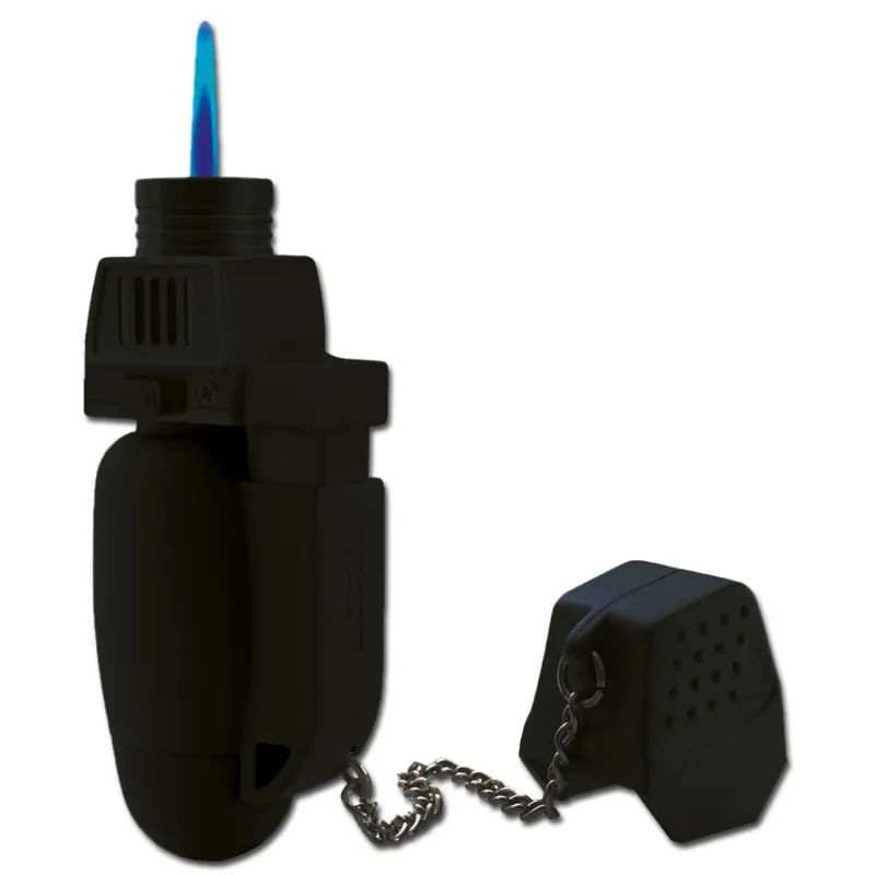 SAS Highlander Turboflame Windproof Lighter in Black