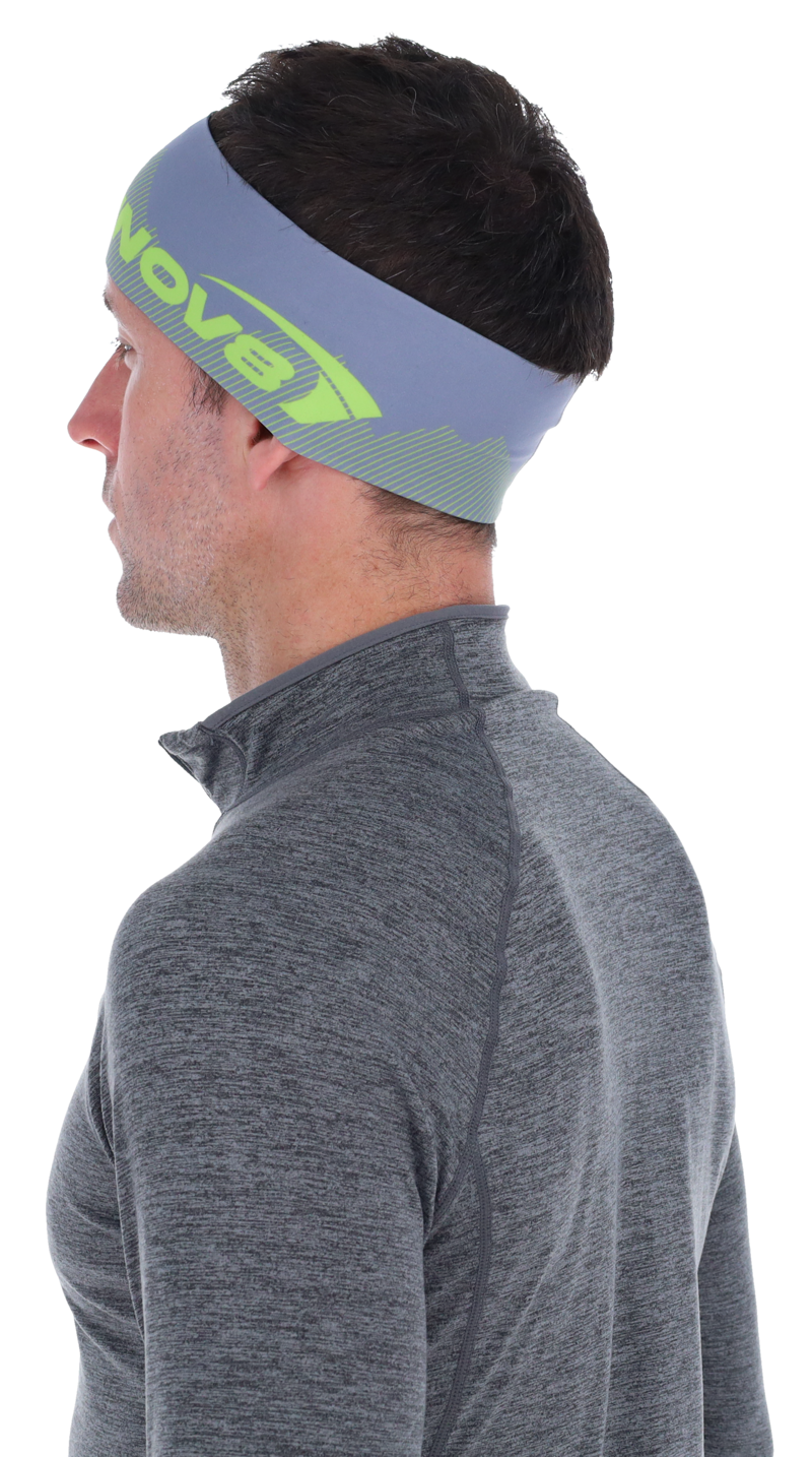 Inov-8 Race Elite Headband in Grey/Lime-1