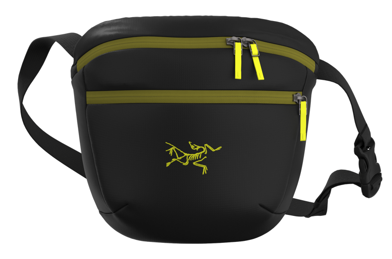 Arc'teryx Mantis 2 Waist Pack in Black/Olive Moss