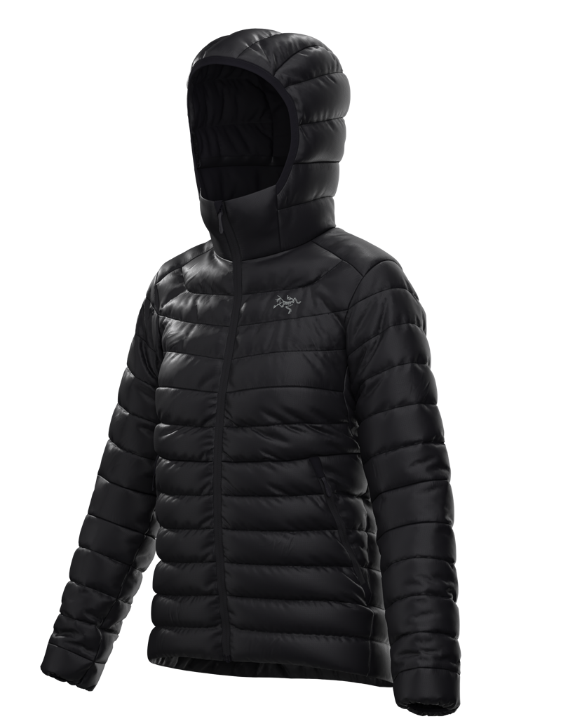 Arc'teryx Women's Cerium Hoody in Black-1