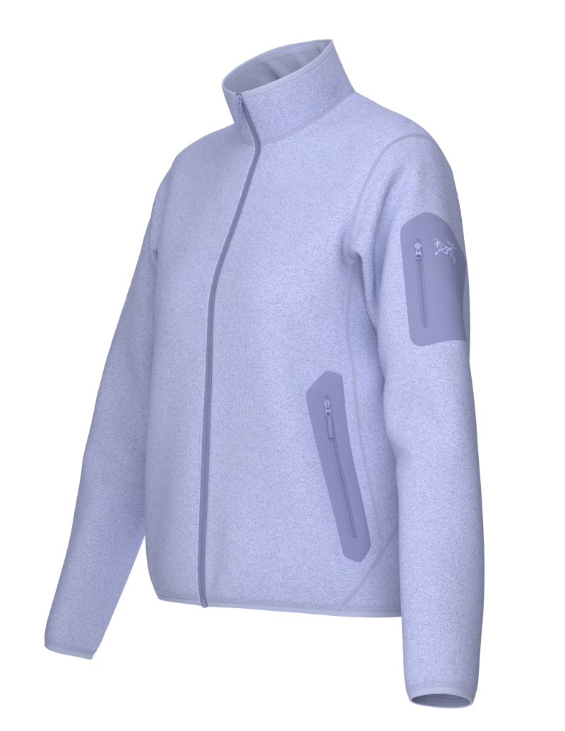 Arc'teryx Women's Covert Cardigan in Kasumi Heather-1