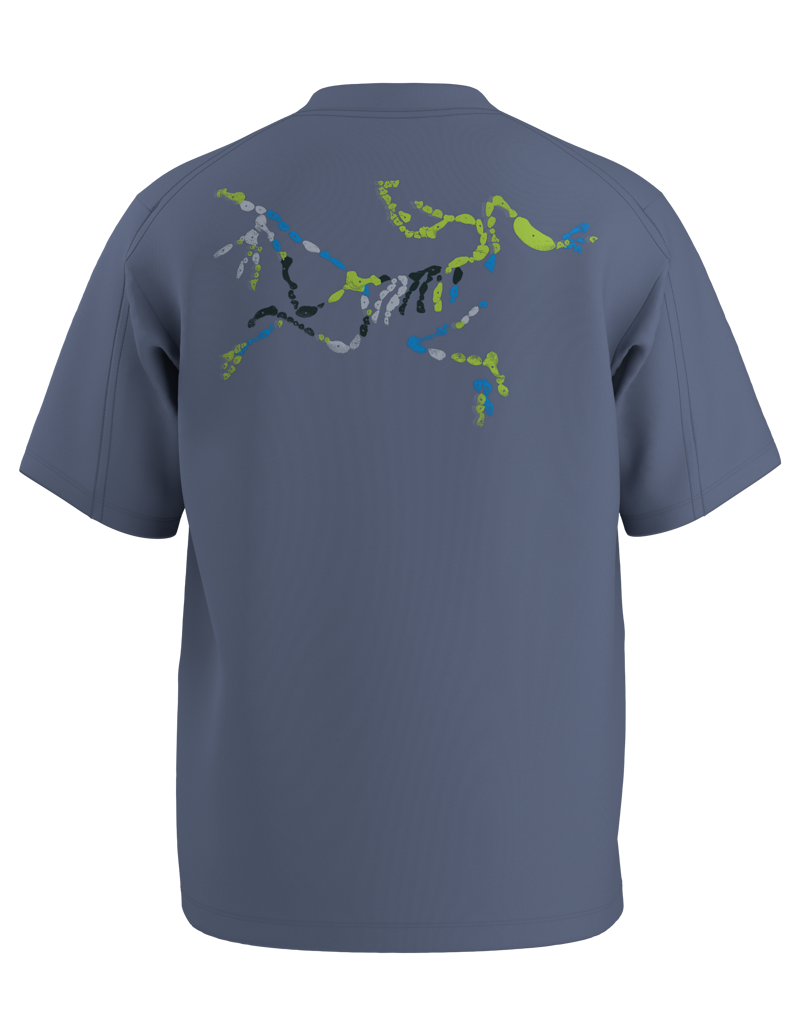 Arc'teryx Men's Kragg Cotton V6 Tee in Stratus-1