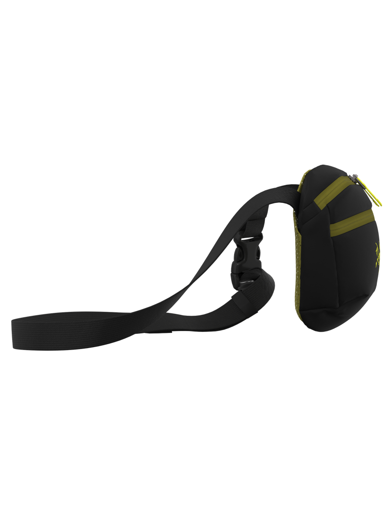 Arc'teryx Mantis 1 Waist Pack in Black/Olive Moss-3
