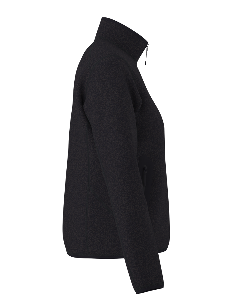 Arc'teryx Women's Covert Cardigan in Black Heather-1