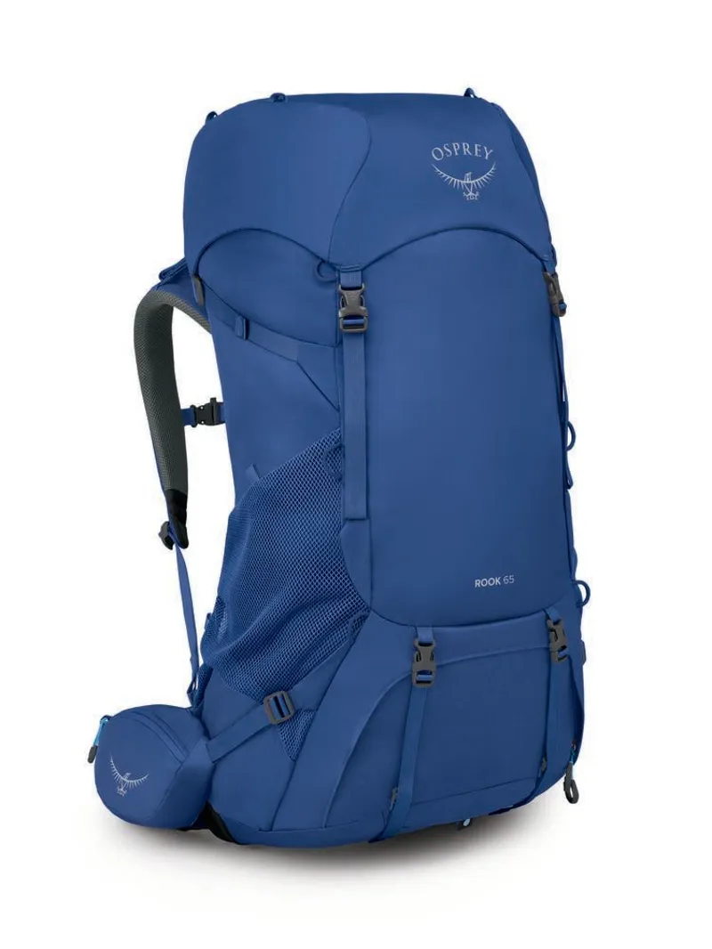 Osprey Rook 65 in Astrology Blue/Blue Flame