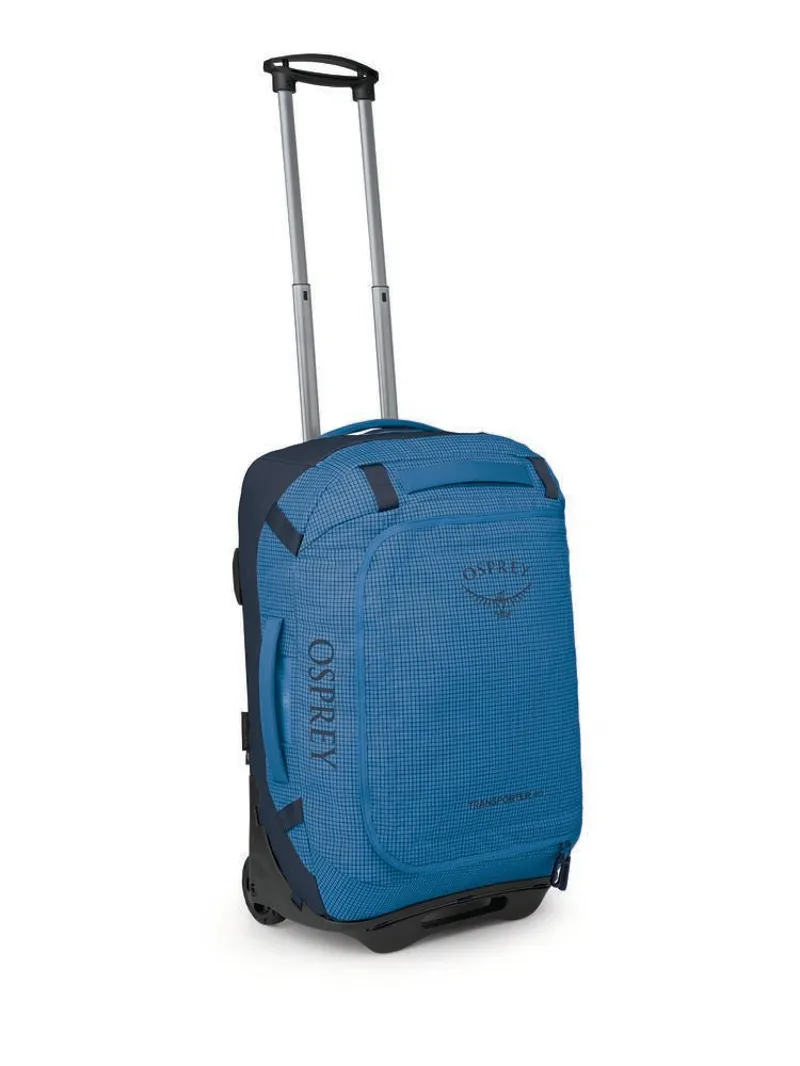 Osprey Transporter Wheeled Duffel 40 in Blue Flame