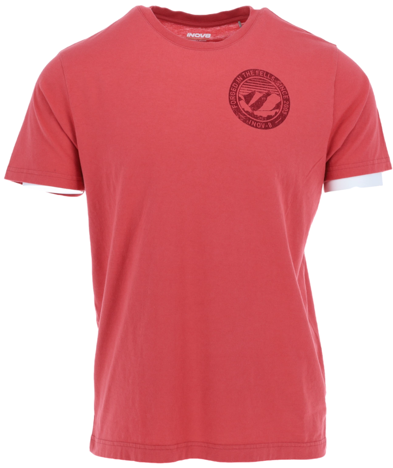 Inov-8 Men's Graphic 2003 T-Shirt in Dusty Rose