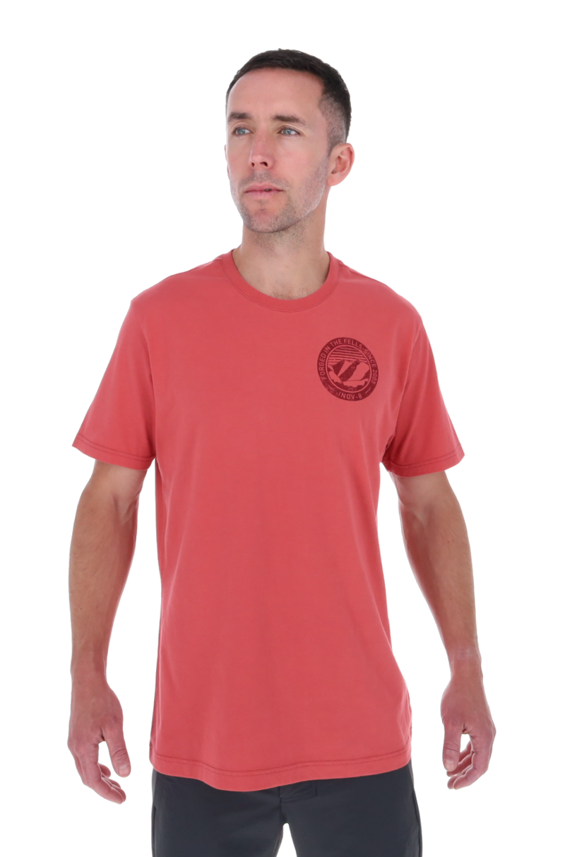 Inov-8 Men's Graphic 2003 T-Shirt in Dusty Rose-1