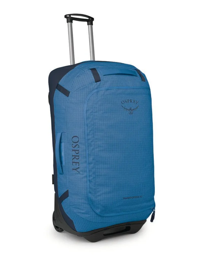 Osprey Transporter Wheeled Duffel 90 in Blue Flame