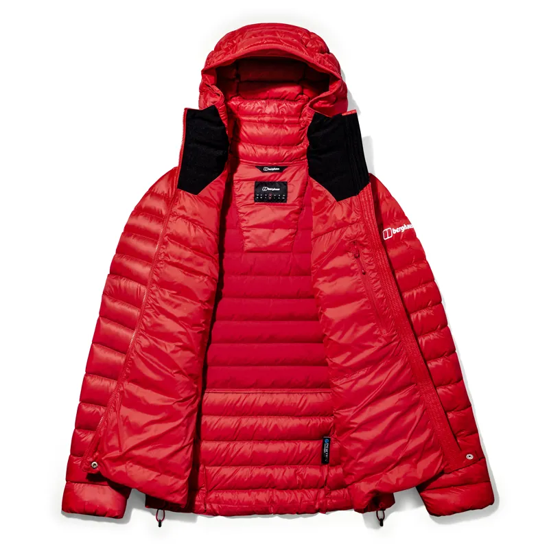 Berghaus Women's MTN Seeker MW Down Hoody in Goji Berry/Haute Red-2