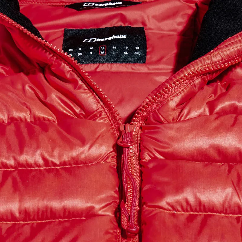 Berghaus Women's MTN Seeker MW Down Hoody in Goji Berry/Haute Red-4