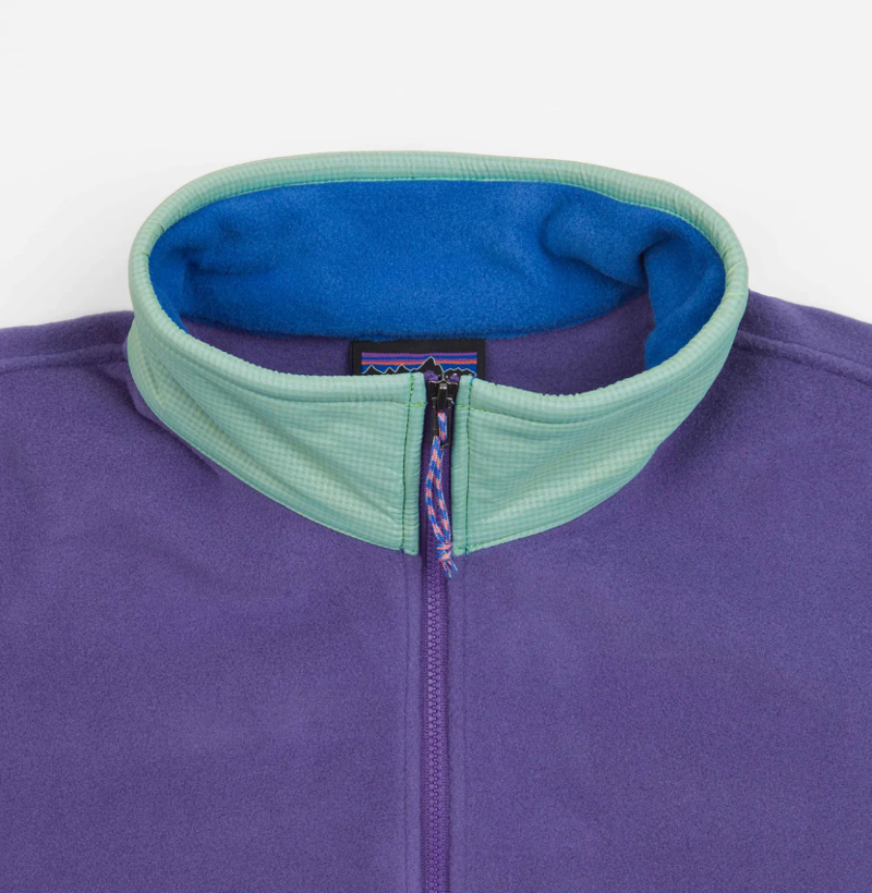 Patagonia Men's Microdini 1/2 Zip Pullover in Bayou Blue-1