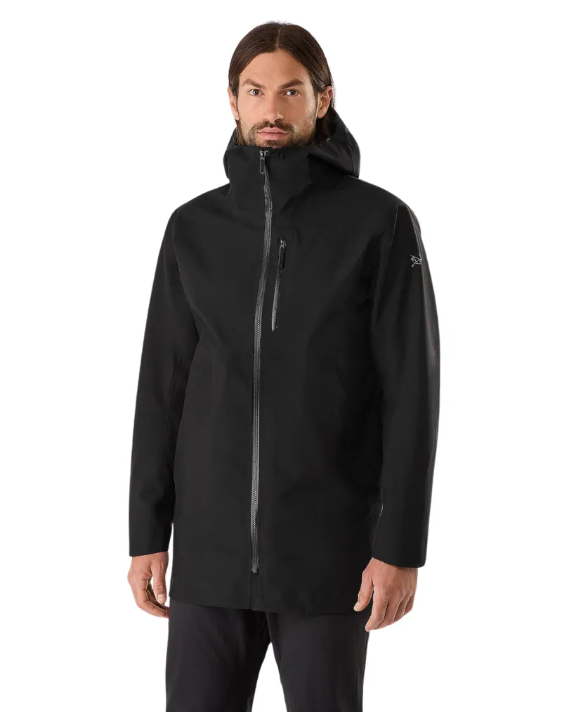 Arc'teryx Men's Ralle Long Jacket in Black-1