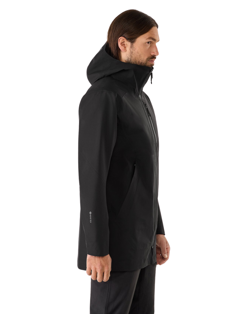 Arc'teryx Men's Ralle Long Jacket in Black-3