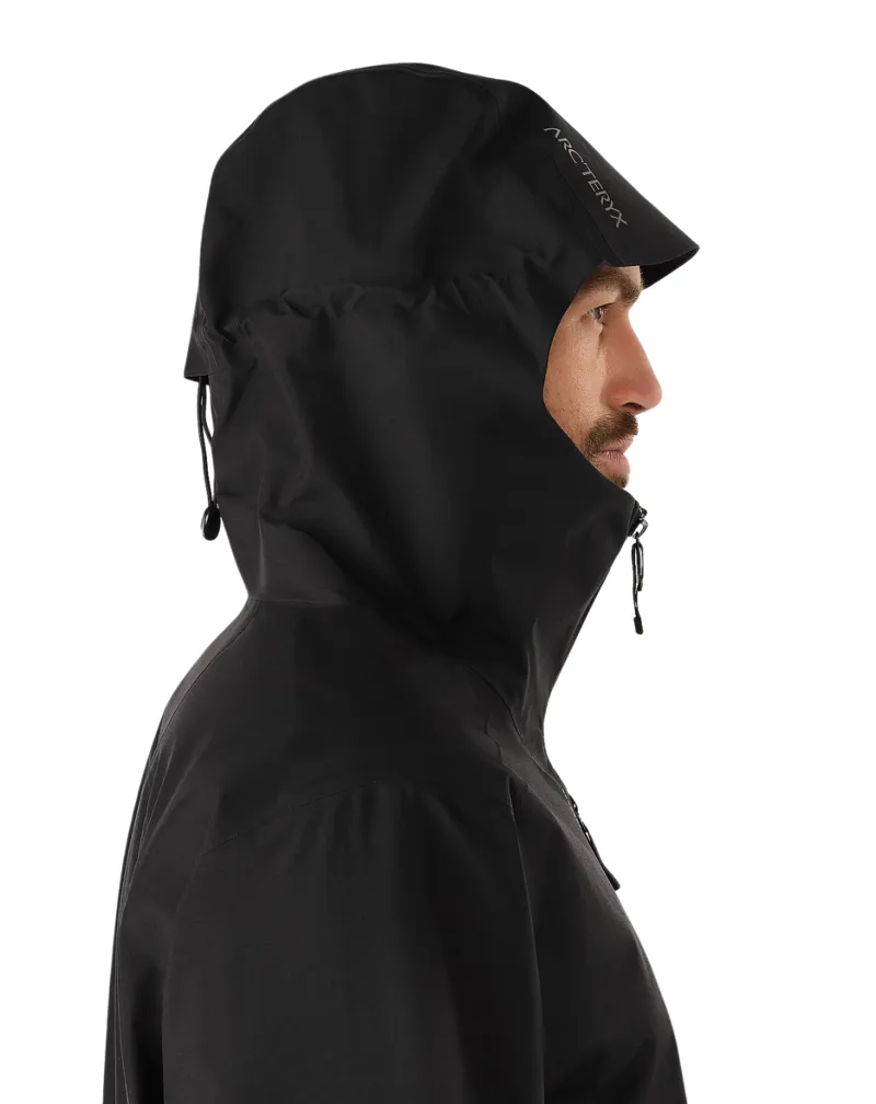 Arc'teryx Men's Ralle Long Jacket in Black-4