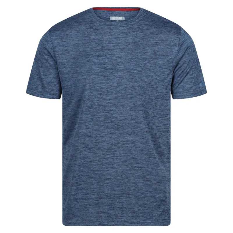 Regatta Men's Fingal Edition Marl T-Shirt in Coronet Blue