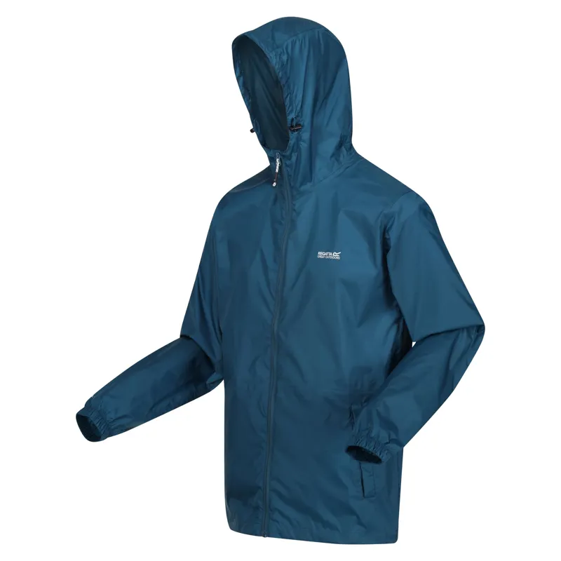Regatta Men's Pack It III Waterproof Jacket in Moroccan Blue-2