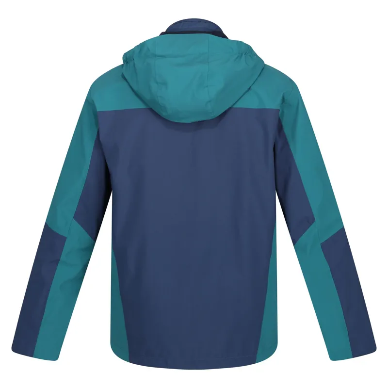 Regatta Men's Wentwood VII 3in1 Waterproof Jacket in Pacific Green/Admiral Blue-1