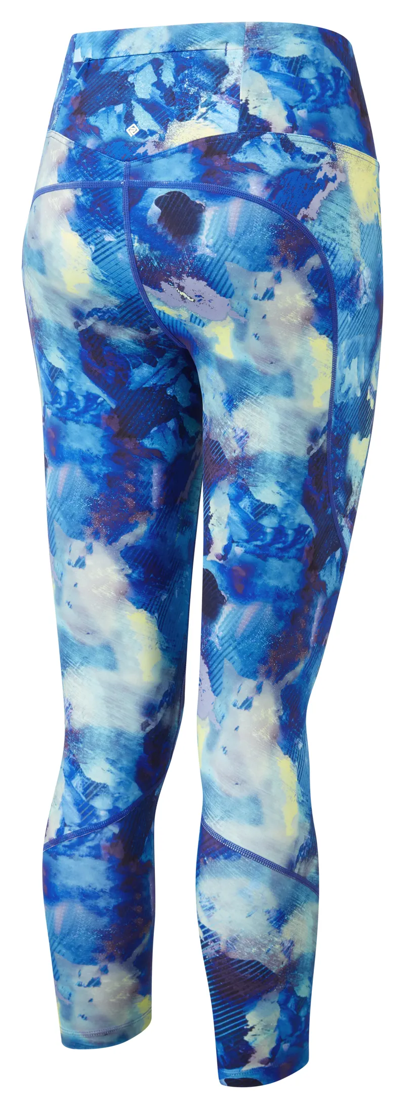 Ronhill Women's Tech Crop Tight in Blue Summer Haze-1