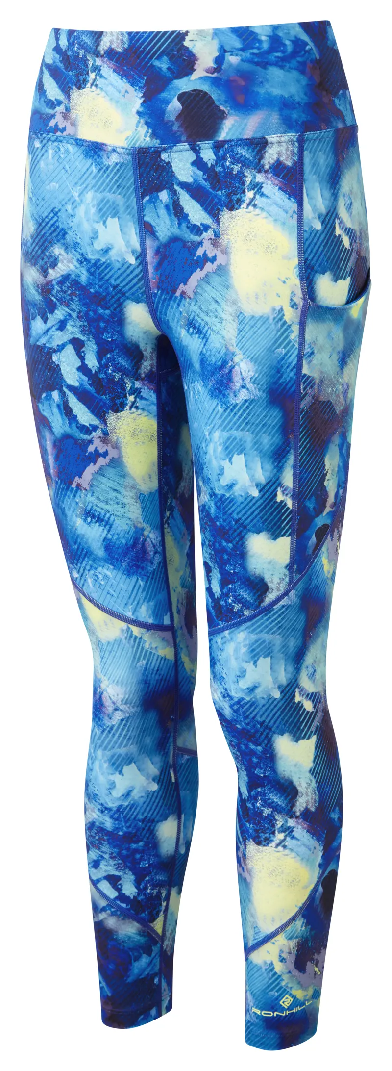 Ronhill Women's Tech Crop Tight in Blue Summer Haze