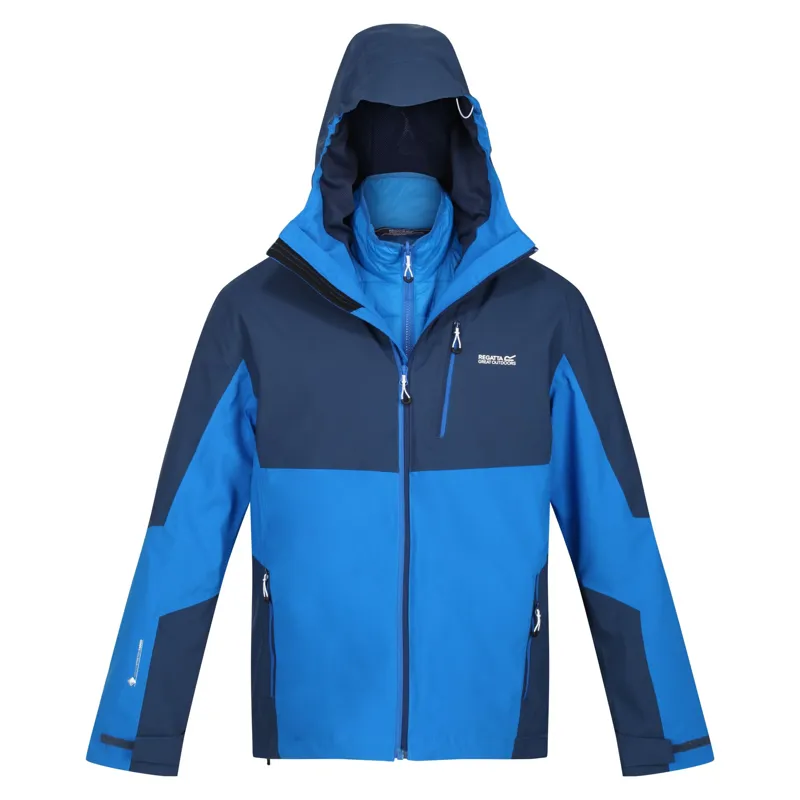 Regatta Men's Wentwood VII 3in1 Jacket in Admiral/Skydiver - Extended Sizes-2