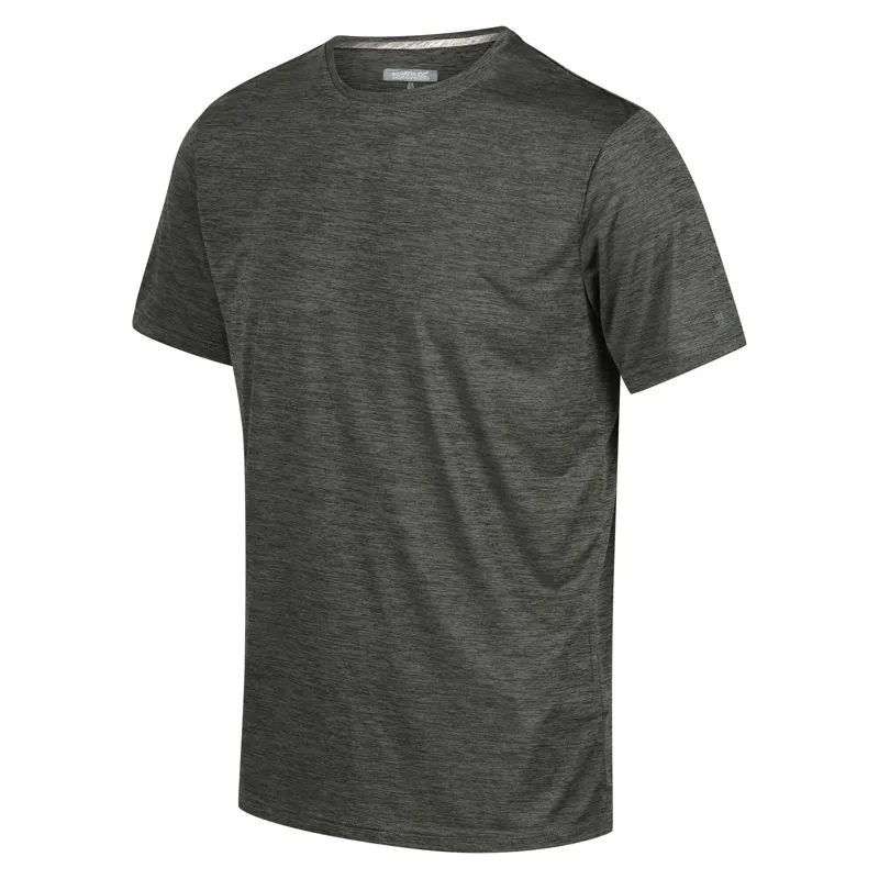 Regatta Men's Fingal Edition Marl T-Shirt in Agave Green-2