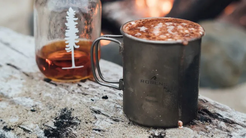 Robens Titanium Mug in Silver-2