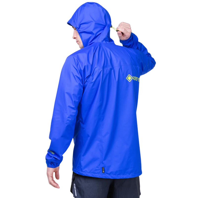 Ronhill x Mountain Equipment Men's Tech Gore-Tex Mercurial Waterproof Jacket in Azurite/Citrus-7