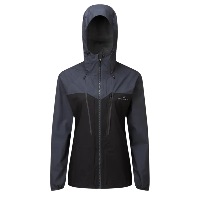 Ronhill Women's Tech Fortify Jacket in Black/Charcoal