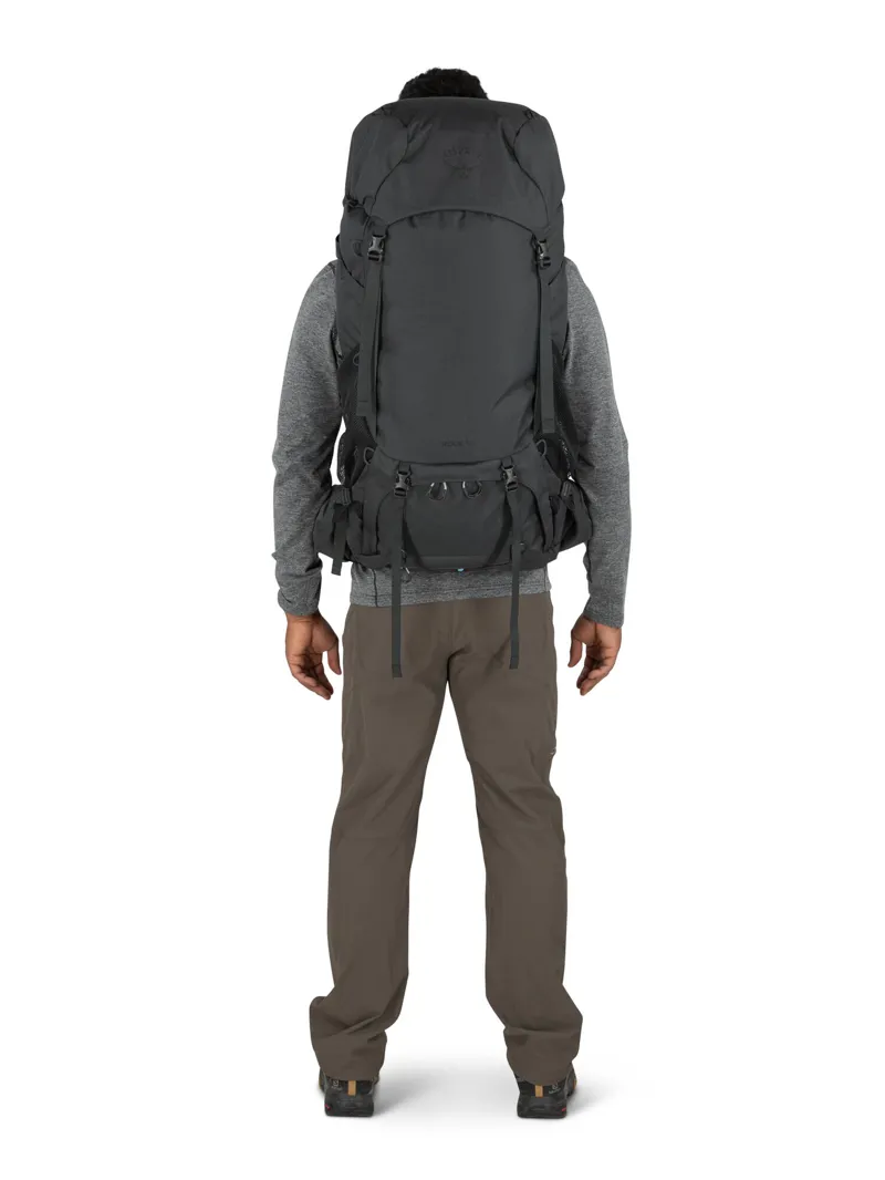 Osprey Rook 50 in Dark Charcoal/Silver Lining -5