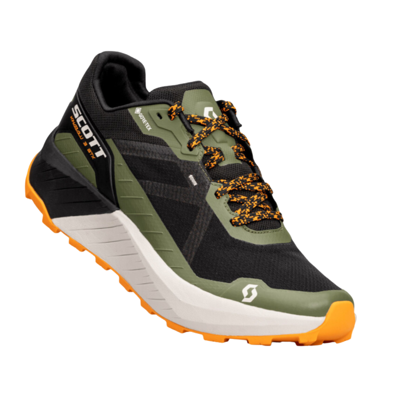 Scott Men's Kinabalu 3 Gore-Tex Shoes in Black/Flash Orange-1