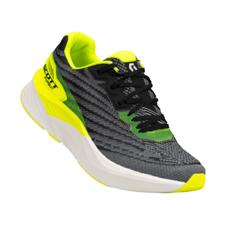 Scott Men's Pursuit Shoes in Black/Yellow-1