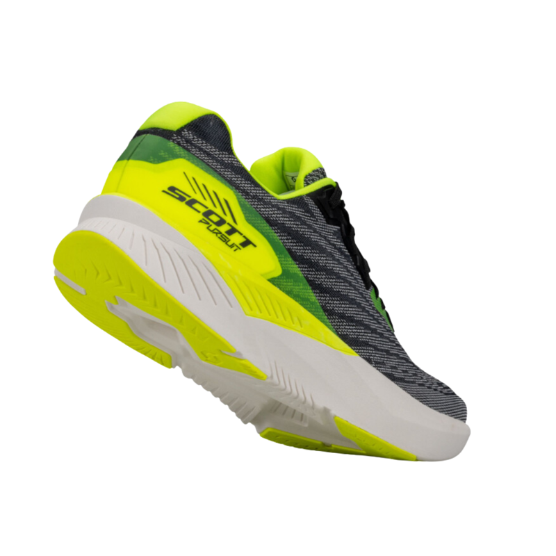 Scott Men's Pursuit Shoes in Black/Yellow-2