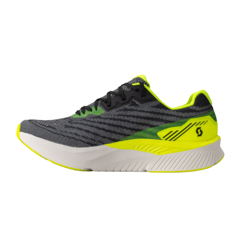 Scott Men's Pursuit Shoes in Black/Yellow-5