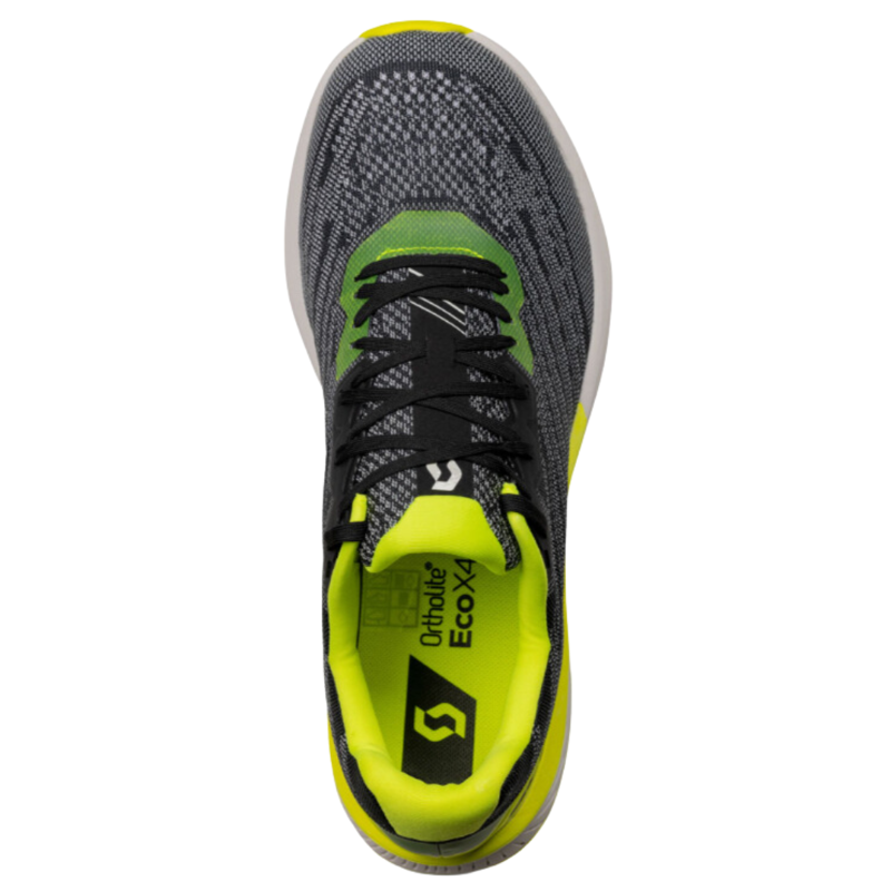 Scott Men's Pursuit Shoes in Black/Yellow-3