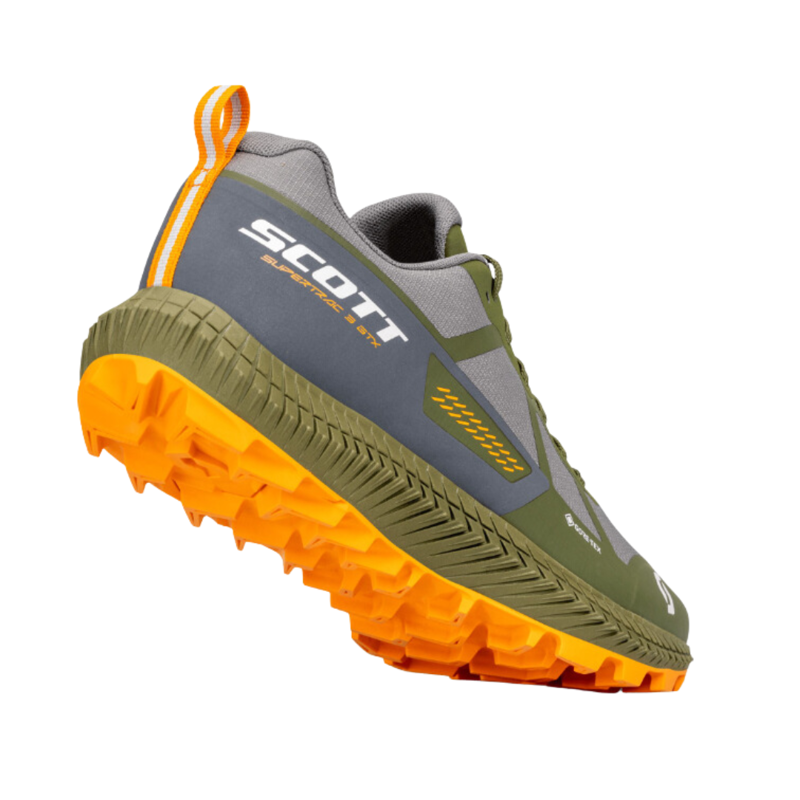 Scott Men's Supertrac 3 Gore-Tex Shoe in Slate Grey/Fir Green-2