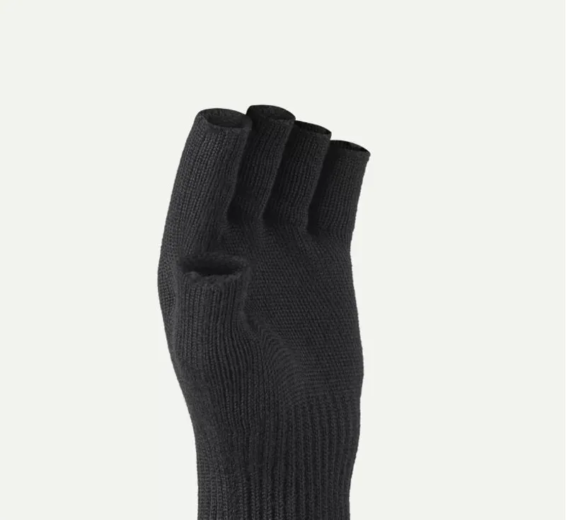 Sealskinz Adult Welney Solo Merino Mitts in Black -1